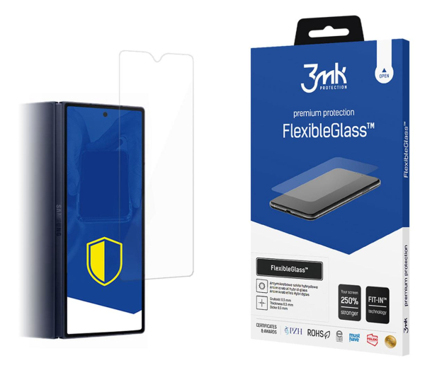 3MK Szkło hybrydowe Samsung Z Fold 6 F956 Front 3M006419 - 1267255 - zdjęcie